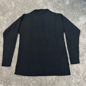 Banana Republic Black Knit Mock Neck Sweater